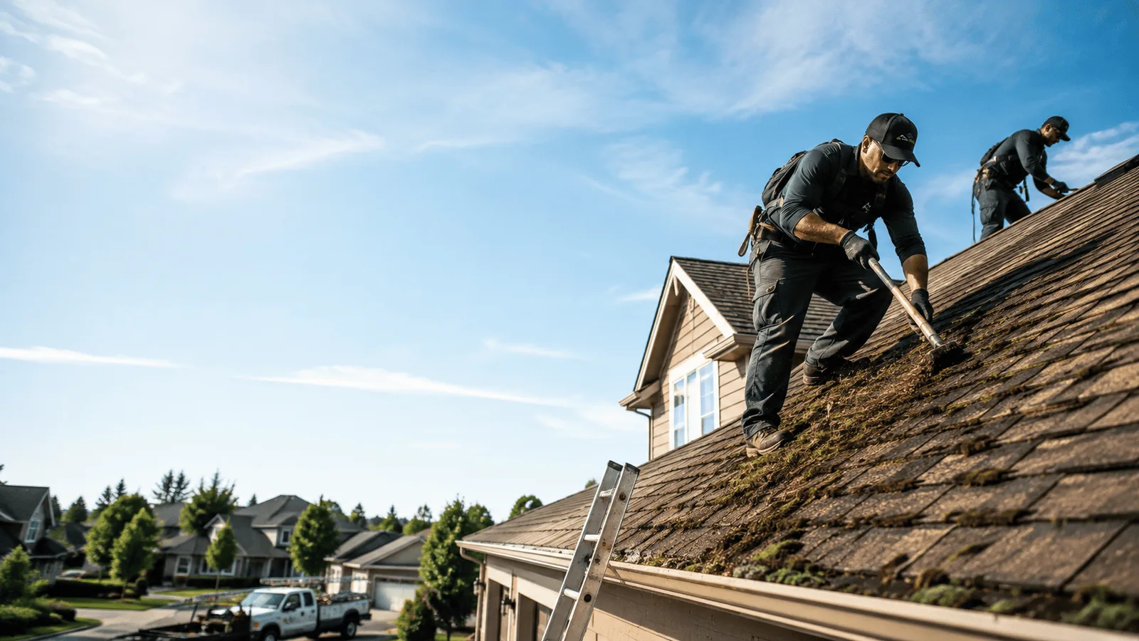 Roof Moss Removal in Dysart, IA near me
